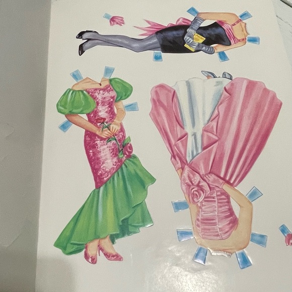 Golden Books vintage Prom Night Paper doll book - Picture 9 of 13